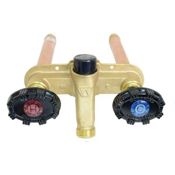 Woodford Horizontal Freezeless Hot Cold Wall Faucet - Zenithce