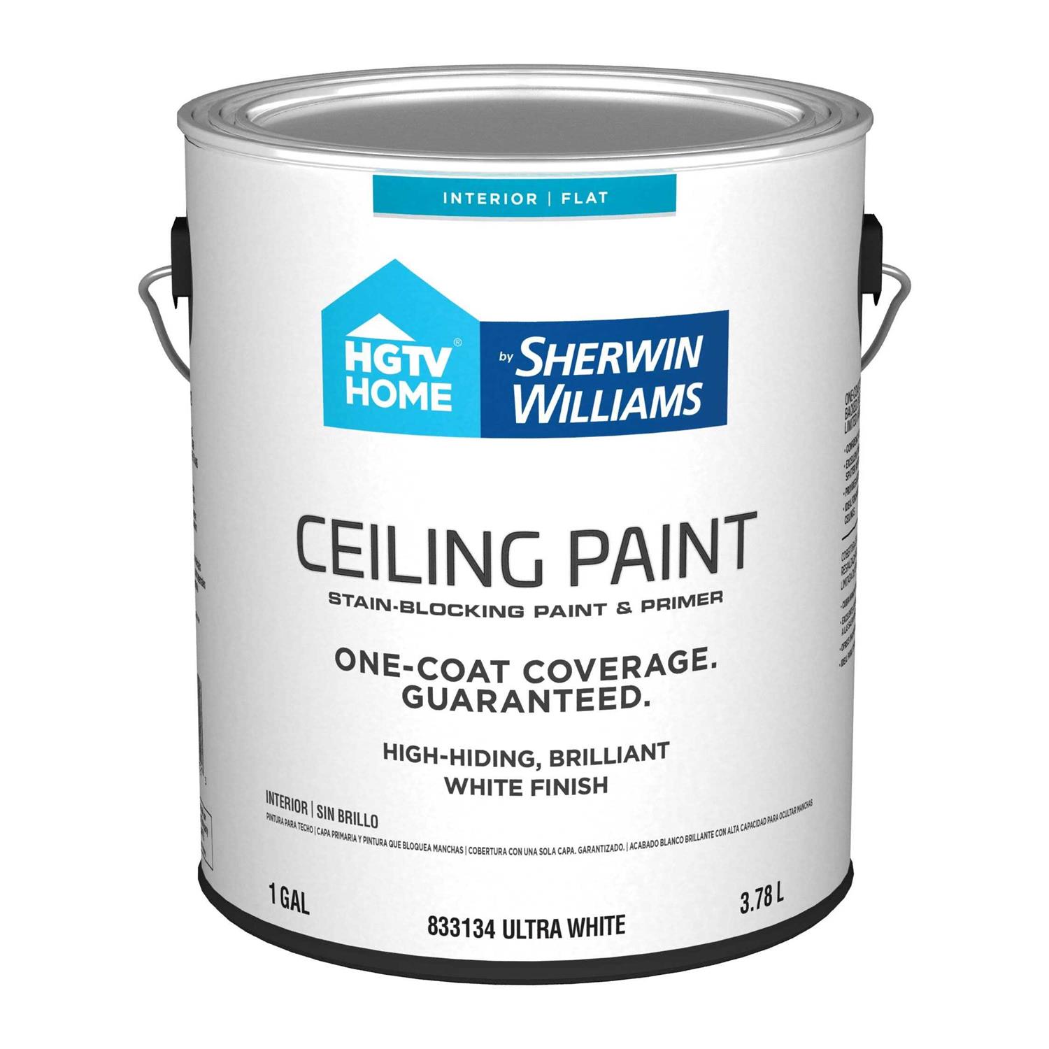 HGTV Home by Sherwin-Williams Ceiling Flat Interior Paint CP0021002 - Zenithce