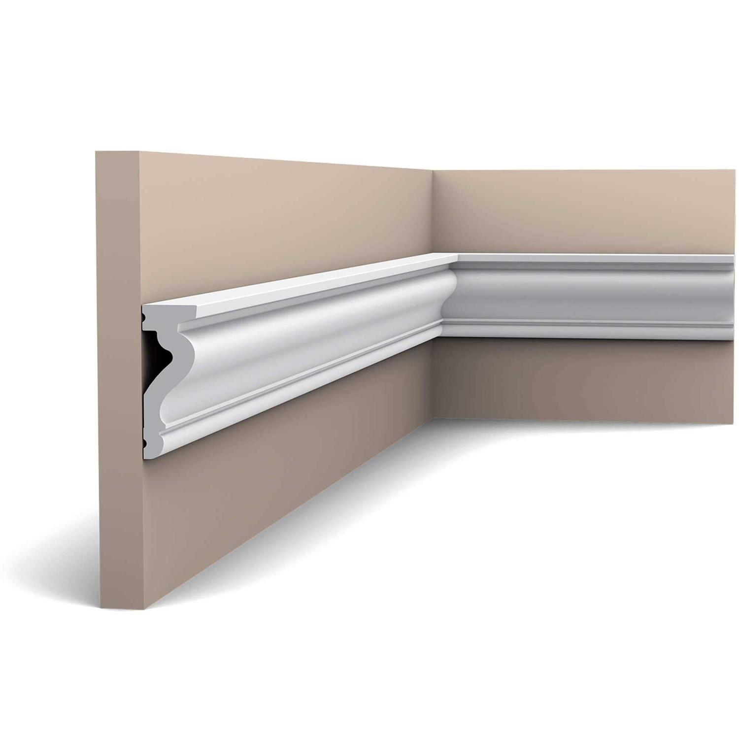 Orac Decor High Density Polyurethane Crown Moulding Primed C356 - Zenithce