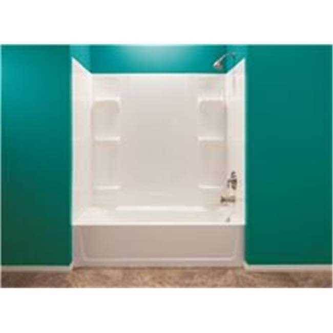 Mustee Durastall Shower Stall White - Zenithce