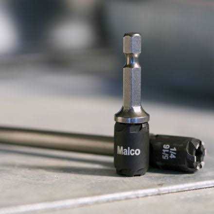 Malco MSHC 1/4 & 5/16 Reversible Hex Chuck Driver - Zenithce