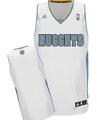 Denver Nuggets Blank White Swingman Jersey - Zenithce