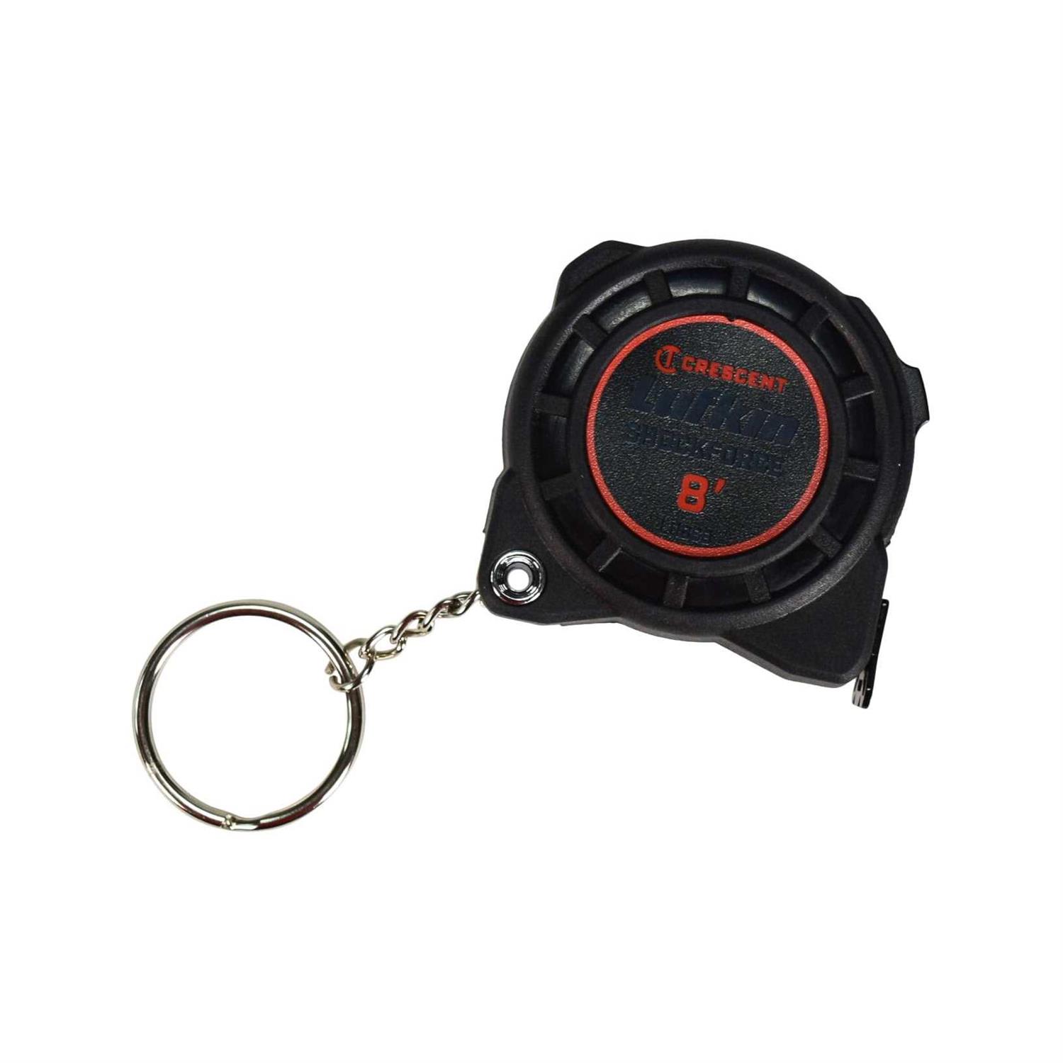 Lufkin 1/2 x 8′ Shockforce Nite Eye Tape Measure Keychain L1108B - Zenithce
