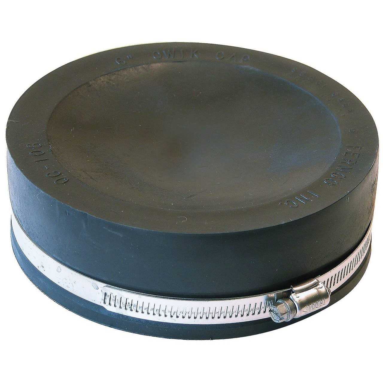 Fernco Flexible PVC Tee Reducer Bushing for DWV Cast Iron, Steel and Plastic Pipe Connections - Zenithce