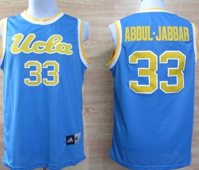 UCLA Bruins #33 Kareem Abdul-Jabbar Light Blue Jersey - Zenithce