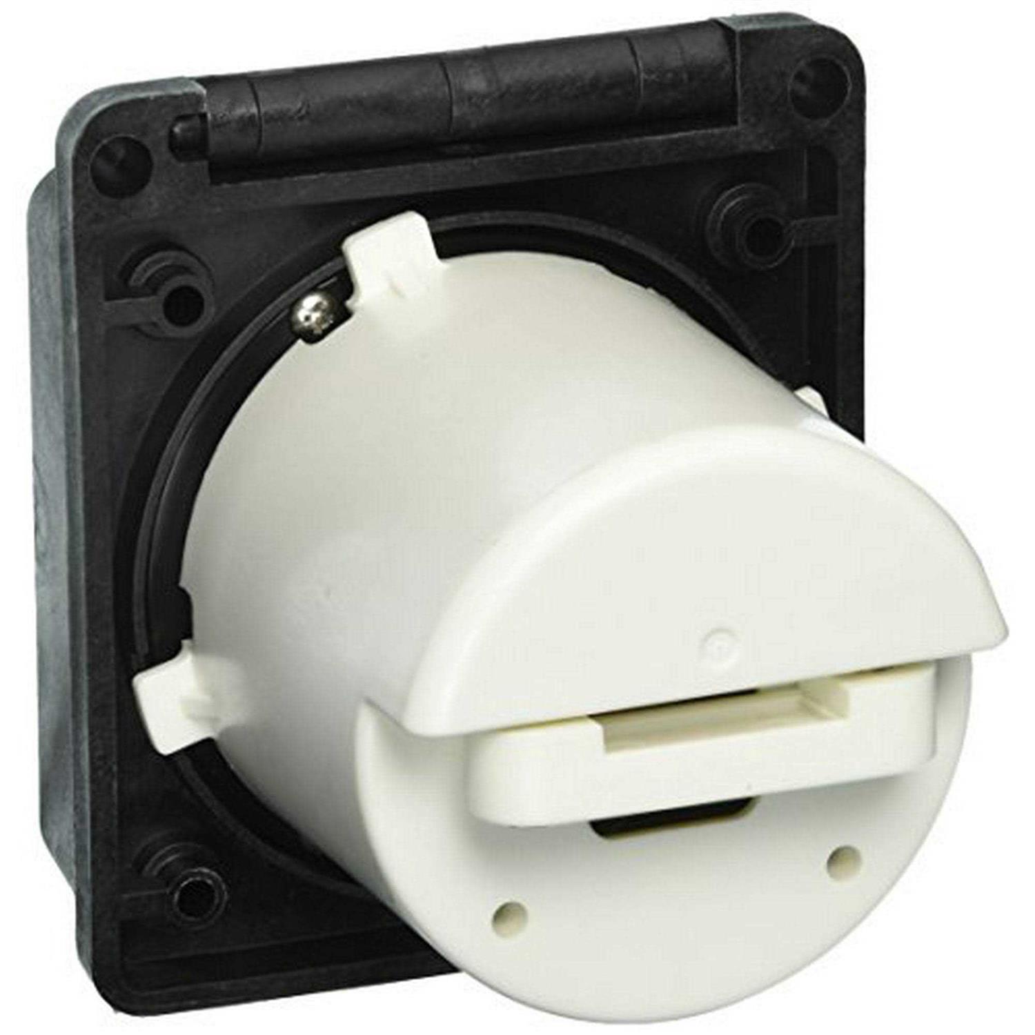 Marinco 30A Stainless Inlet 303SSEL-BRV - Zenithce