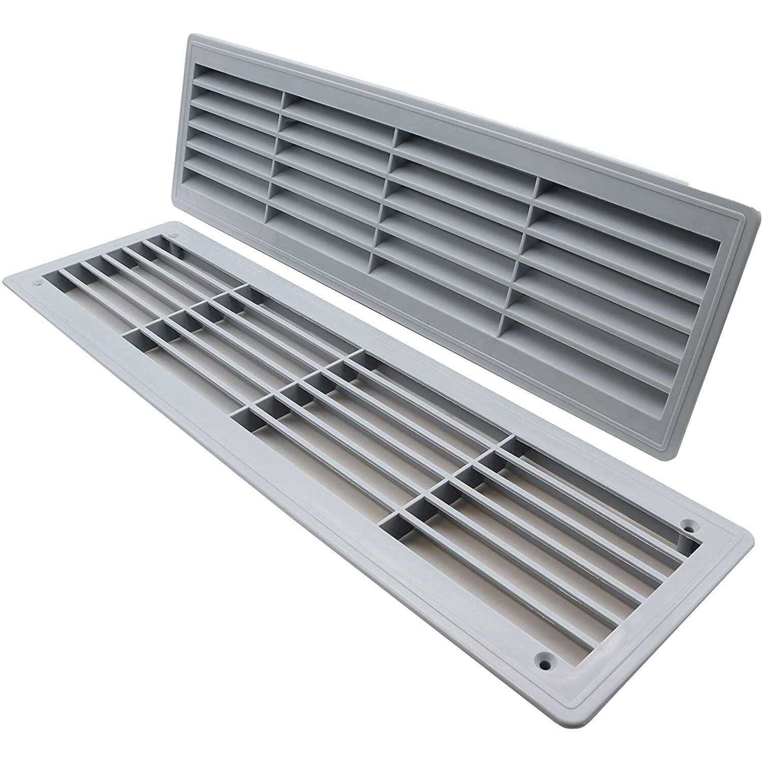 Vent Systems Door Air Register Two Sided Door Louvers - Zenithce