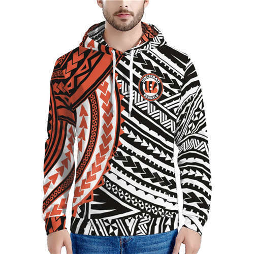 Cincinnati Bengals Black Orange Hoodie - Zenithce