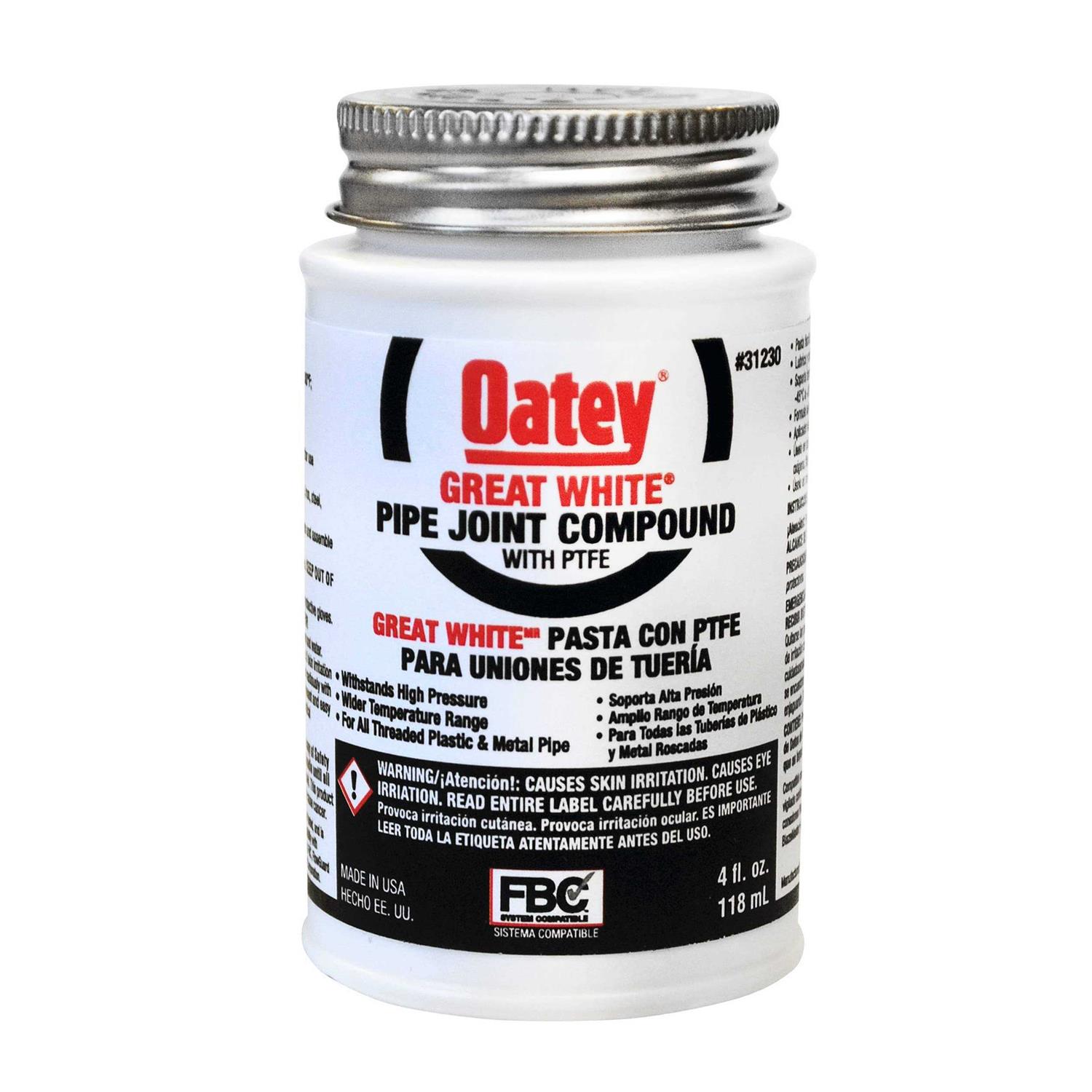 Oatey Great White Pipe Joint Compound - Zenithce