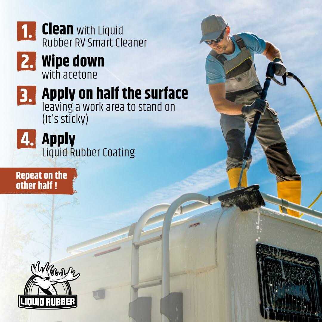Liquid Rubber EPDM Rubber and RV Roof Primer - Zenithce
