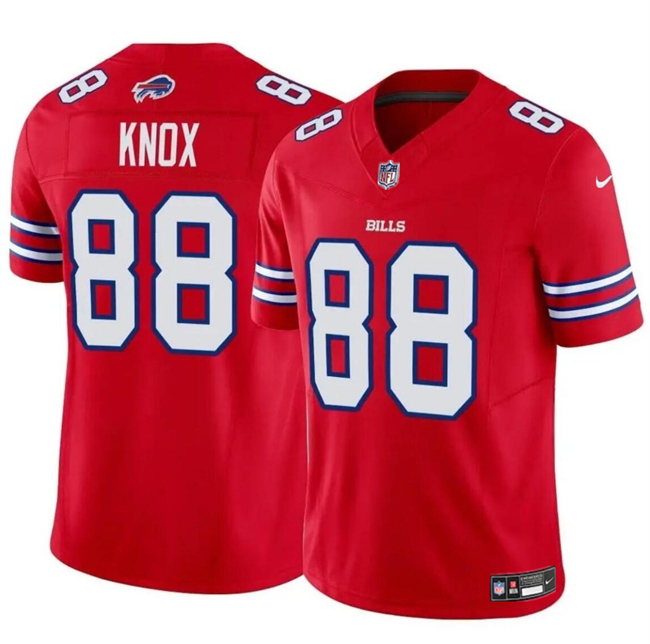 Buffalo Bills #88 Dawson Knox Red 2024 F.U.S.E. Vapor Untouchable Limited Stitched Jersey - Zenithce