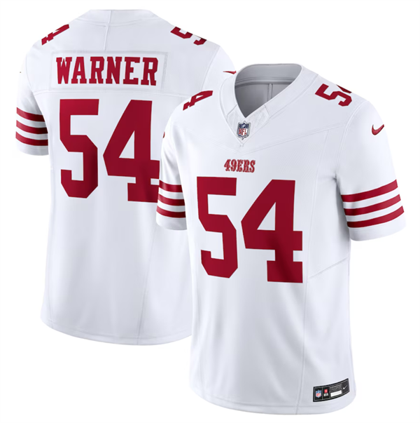 San Francisco 49ers #54 Fred Warner White 2023 F.U.S.E. Vapor Untouchable Limited Stitched Jersey - Zenithce