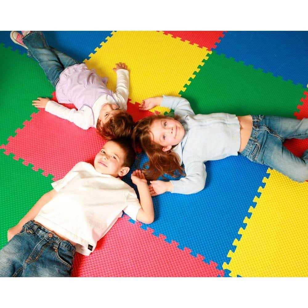 Norsk 25 inch x 25 inch Reversible Foam Flooring - Zenithce