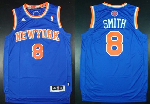 New York Knicks #8 J.R. Smith Revolution 30 Swingman 2013 Blue Jersey - Zenithce