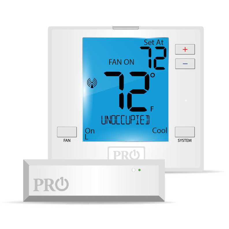 Pro1 IAQ T621-2 NonProgStat 2h1c HP or 1h1c - Zenithce