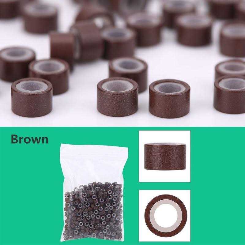 Orgrimmar Hair Extension Tool Kit Hair Extension Remove Pliers Pulling Hook 500 PCS Micro Silicone Rings Bead Device Tool Kits for Professional Hair - Zenithce
