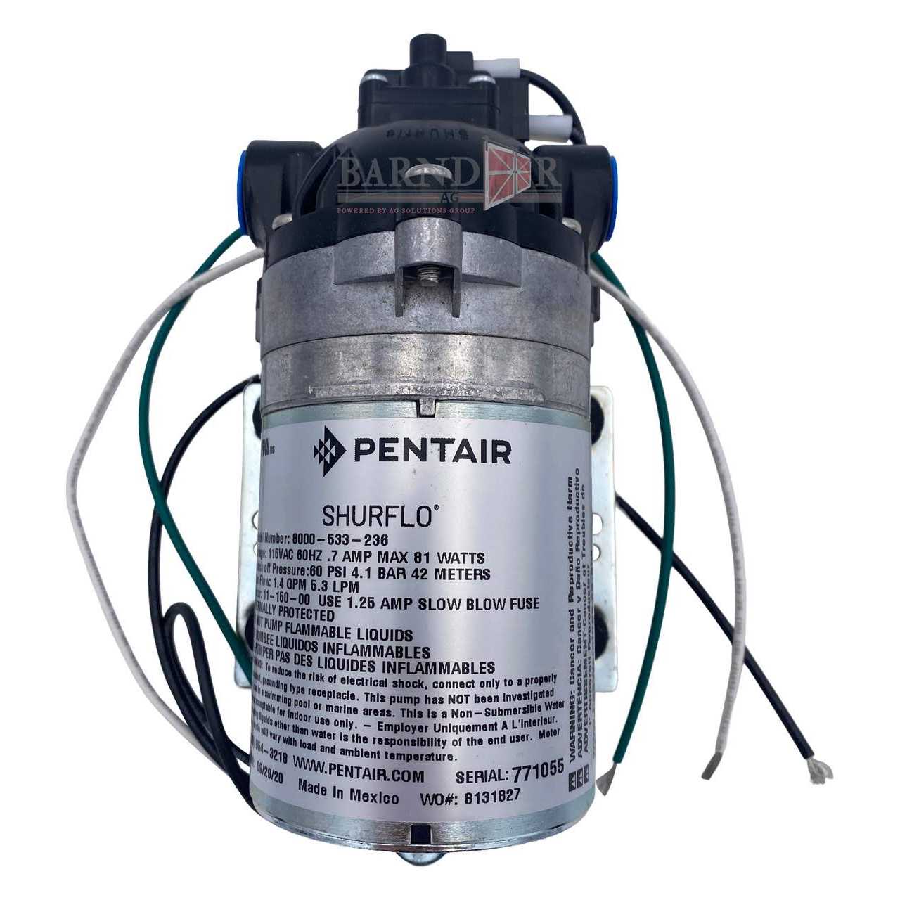 Shurflo 45 PSI Demand Pump 2088-443-144 - Zenithce