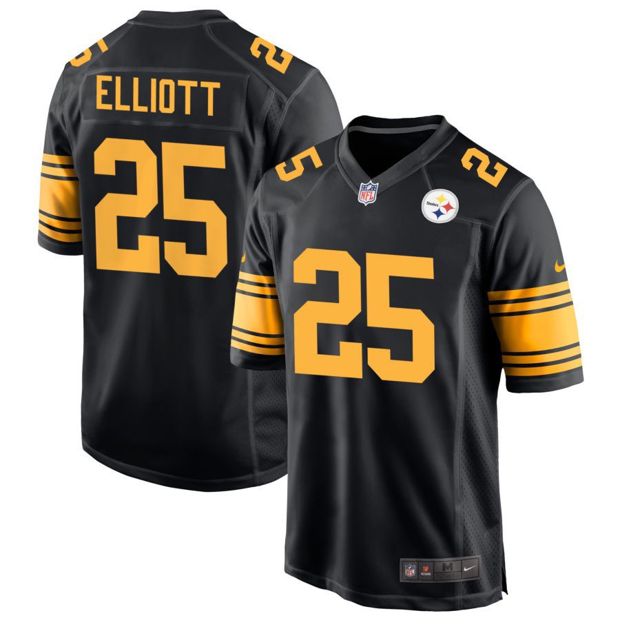 Pittsburgh Steelers ＃25 DeShon Elliott Black Color Rush Vapor Untouchable Limited Stitched Jersey - Zenithce