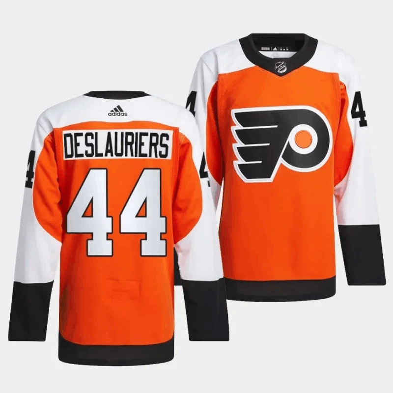 Philadelphia Flyers #44 Nicolas Deslauriers 2023-24 Orange Stitched Jersey - Zenithce