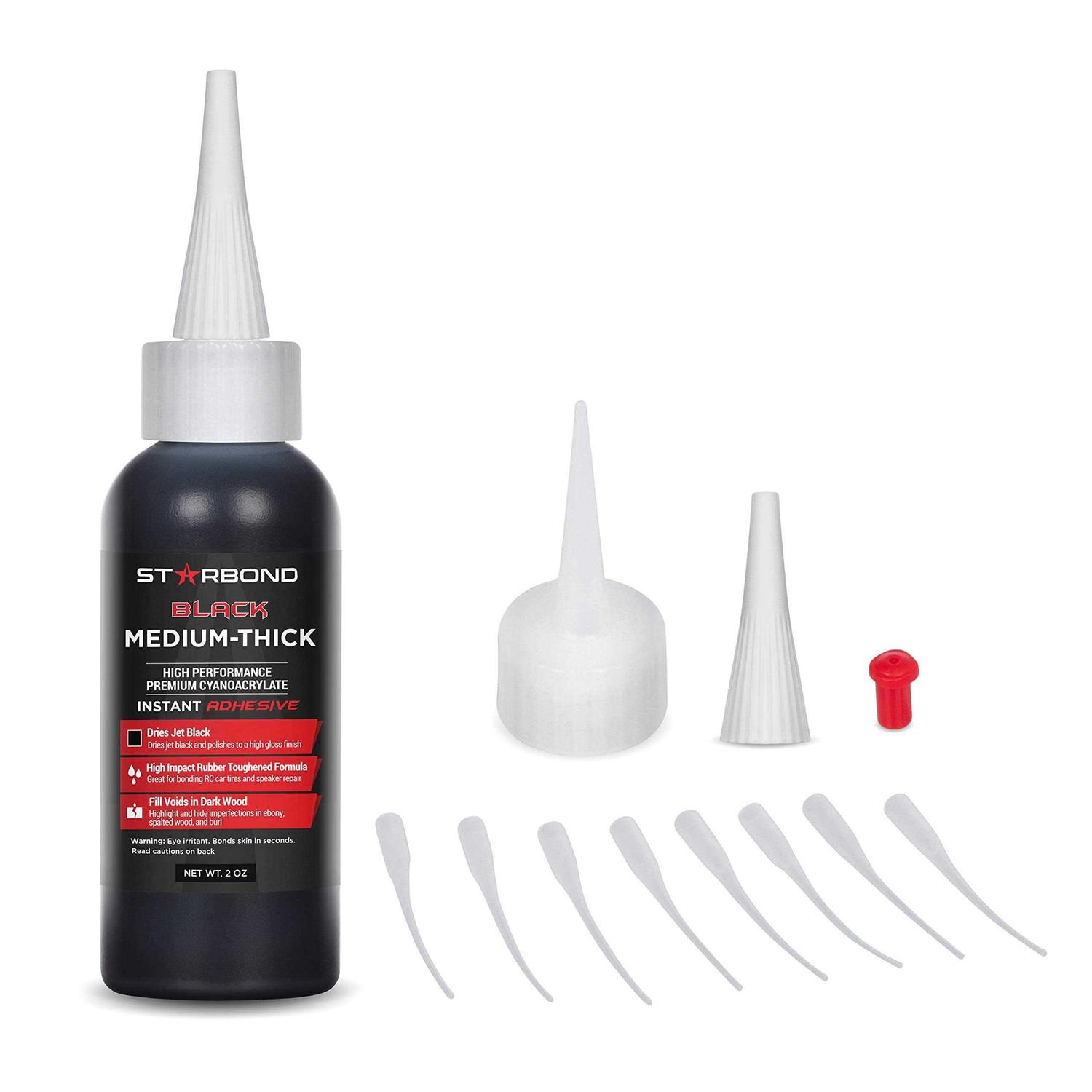 Starbond Black Medium CA Glue KE-150 - Zenithce