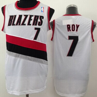 Portland Trail Blazers #7 Brandon Roy White Swingman Jersey - Zenithce