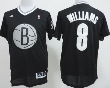 Brooklyn Nets #8 Deron Williams Revolution 30 Swingman 2013 Christmas Day Black Jersey - Zenithce