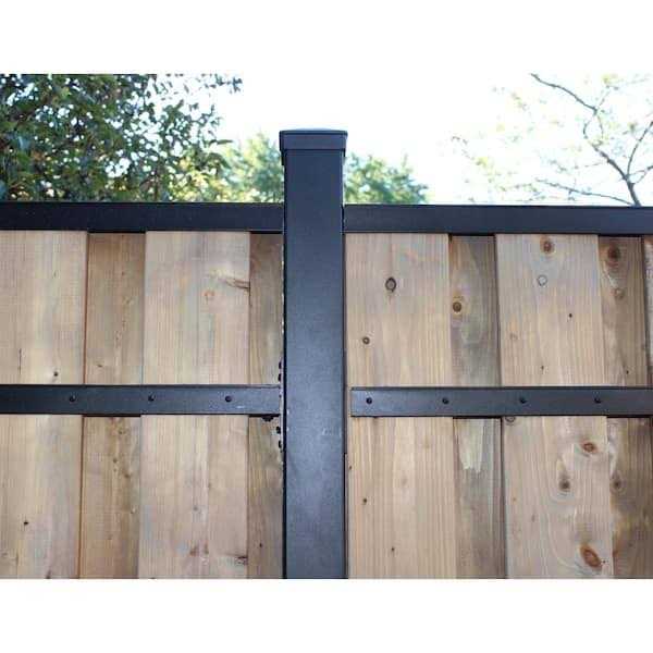Slipfence Gate Kit 1-in Steel-painted Gate Kit - Zenithce