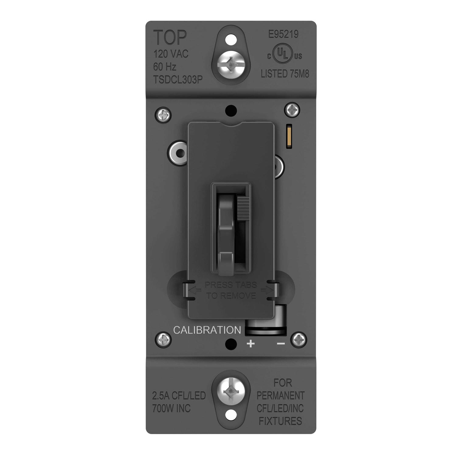 Legrand P&S tsdcl303p Tog Slide Dim Cfl - Zenithce