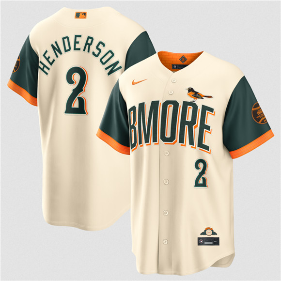 Baltimore Orioles #2 Gunnar Henderson Natural 2026 City Connect Stadium Stitched Jersey - Zenithce