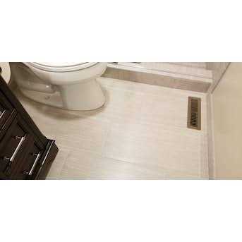 Style Selections Grecian Marble 12 x 24 2 Square Feet Groutable Water Resistant Peel & Stick Luxury Vinyl Tile - Zenithce