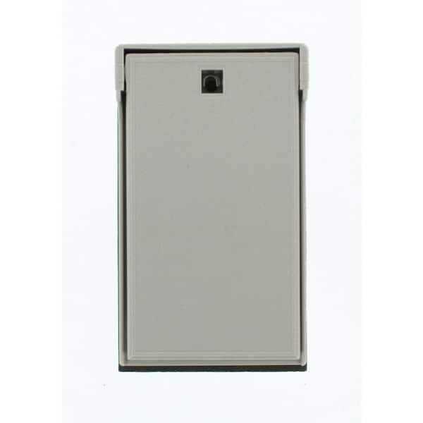 Leviton 4986-GY 1-Gang Duplex Device Wallplate Cover - Zenithce