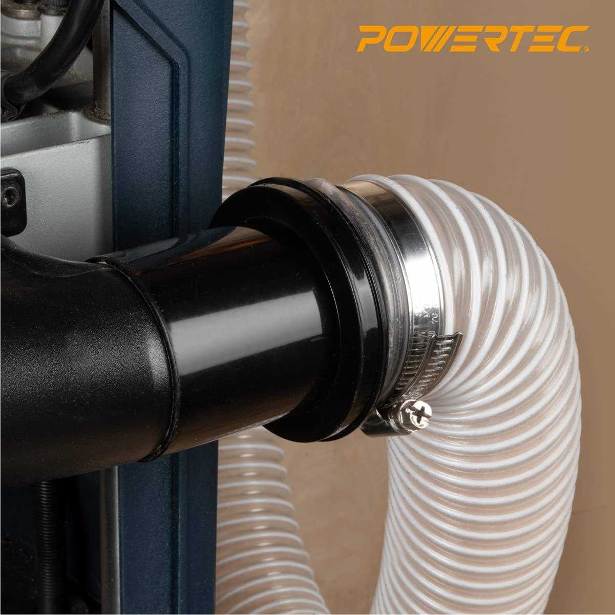 POWERTEC 70176V Clear PVC Pipe 2-1/2 x 36 Long - Zenithce