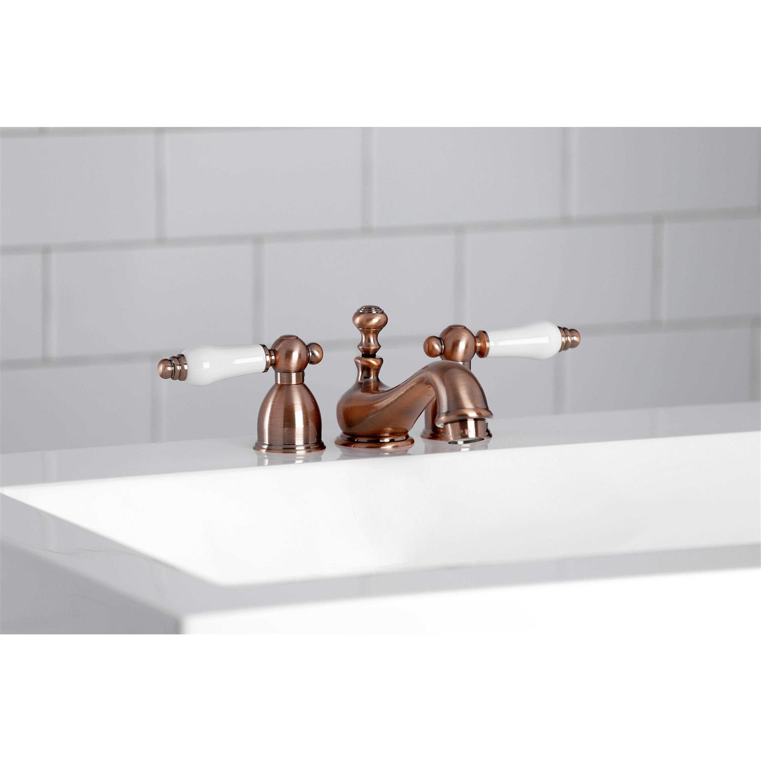 Kingston Brass KS2798ALBS Widespread Kitchen Faucet - Zenithce
