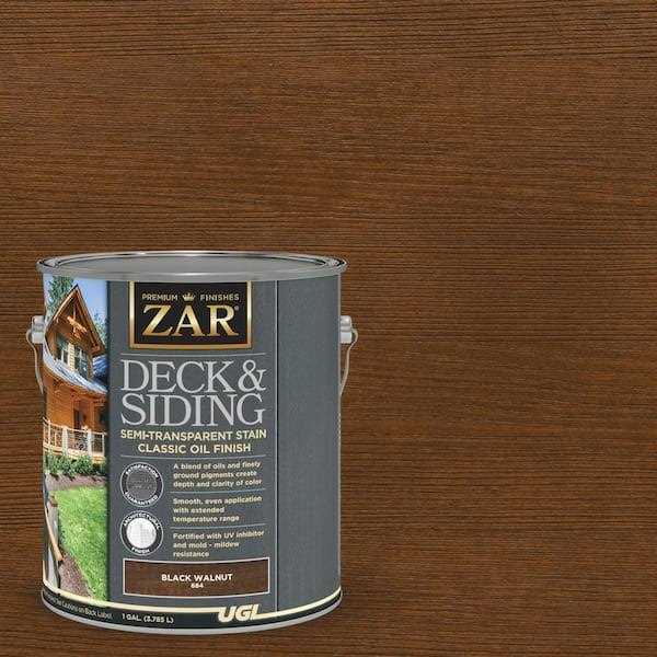 Zar Semi-Transparent Deck and Siding Stain - Zenithce