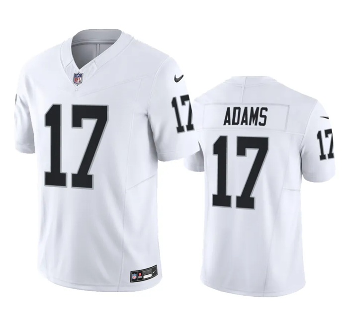 Las Vegas Raiders #17 Davante Adams White 2023 F.U.S.E Vapor Untouchable Stitched Jersey - Zenithce