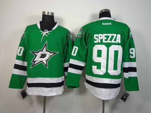 Stars #90 Jason Spezza Green Stitched Jersey - Zenithce