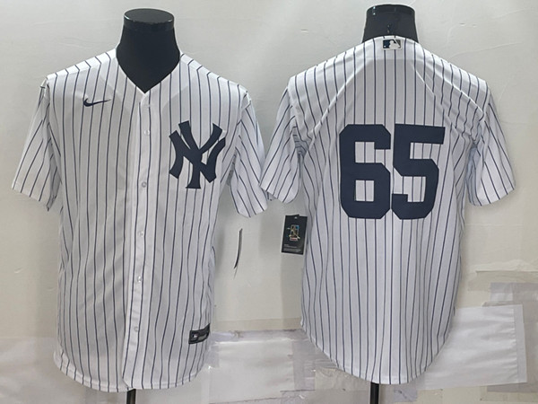 New York Yankees #65 Nestor Cortes White Cool Base Stitched Baseball Jersey - Zenithce