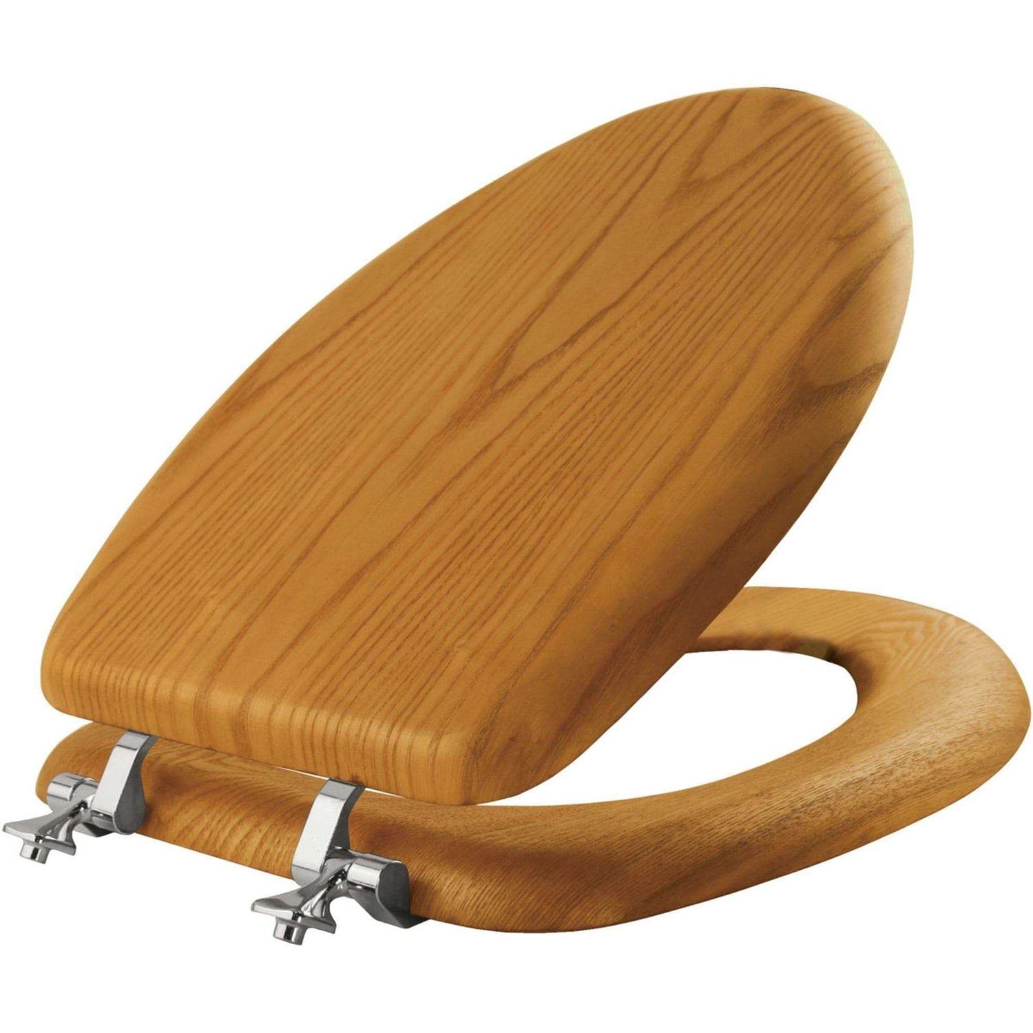 Mayfair Elongated Molded Wood Toilet Seat - Zenithce
