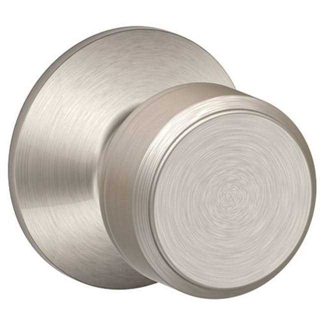 Schlage Bowery Passage Door Knob with Decorative Greyson Trim F10BWE - Zenithce