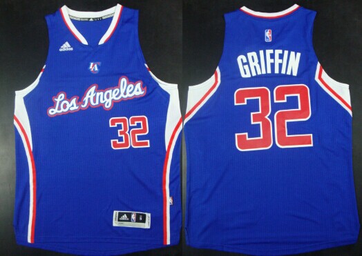 Los Angeles Clippers #32 Blake Griffin Revolution 30 Swingman 2014 New Blue Jersey - Zenithce