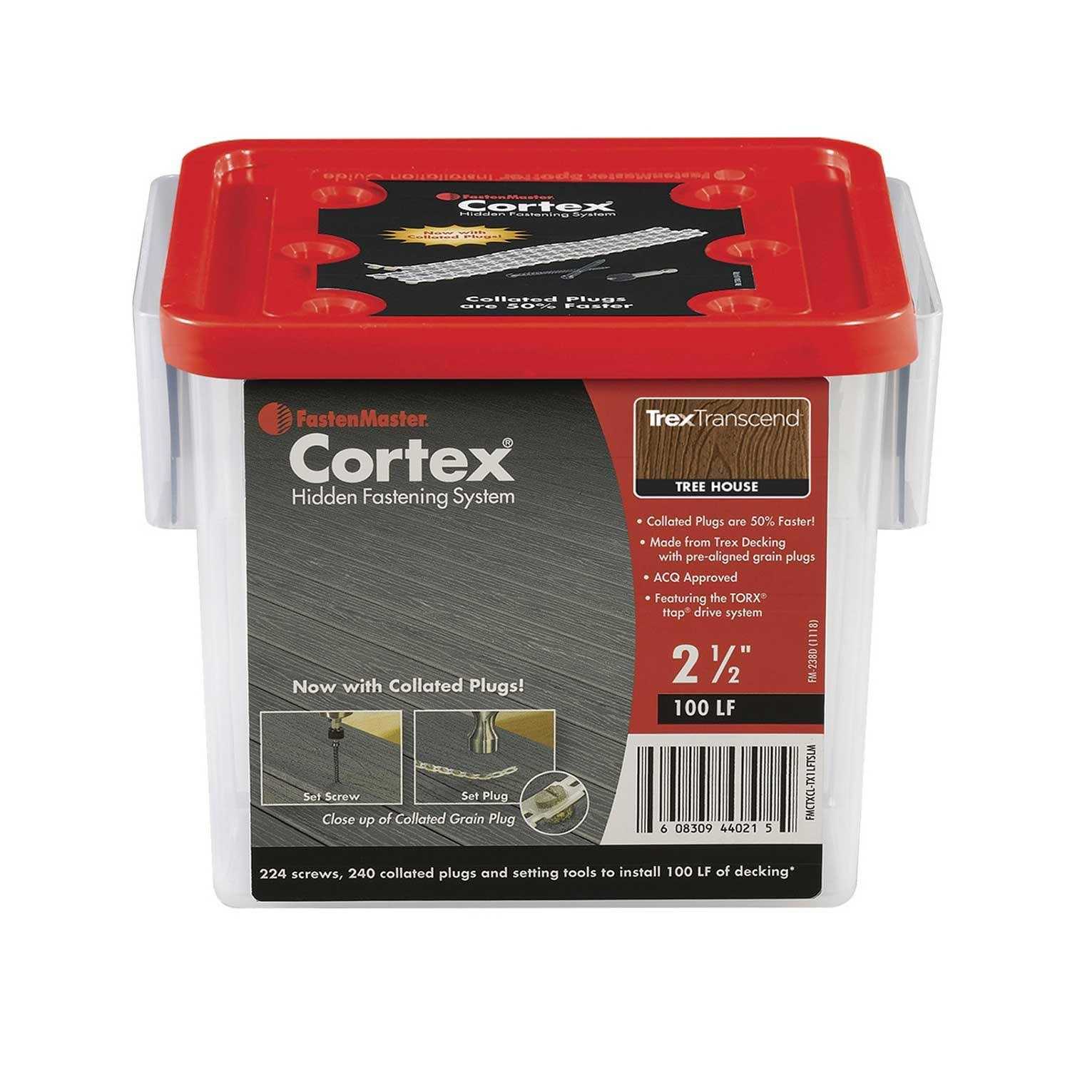 FastenMaster 200-sq ft Stainless Steel VersaClip Coverage Black Self-Drilling Clip Hidden Fasteners FMVD-200 - Zenithce