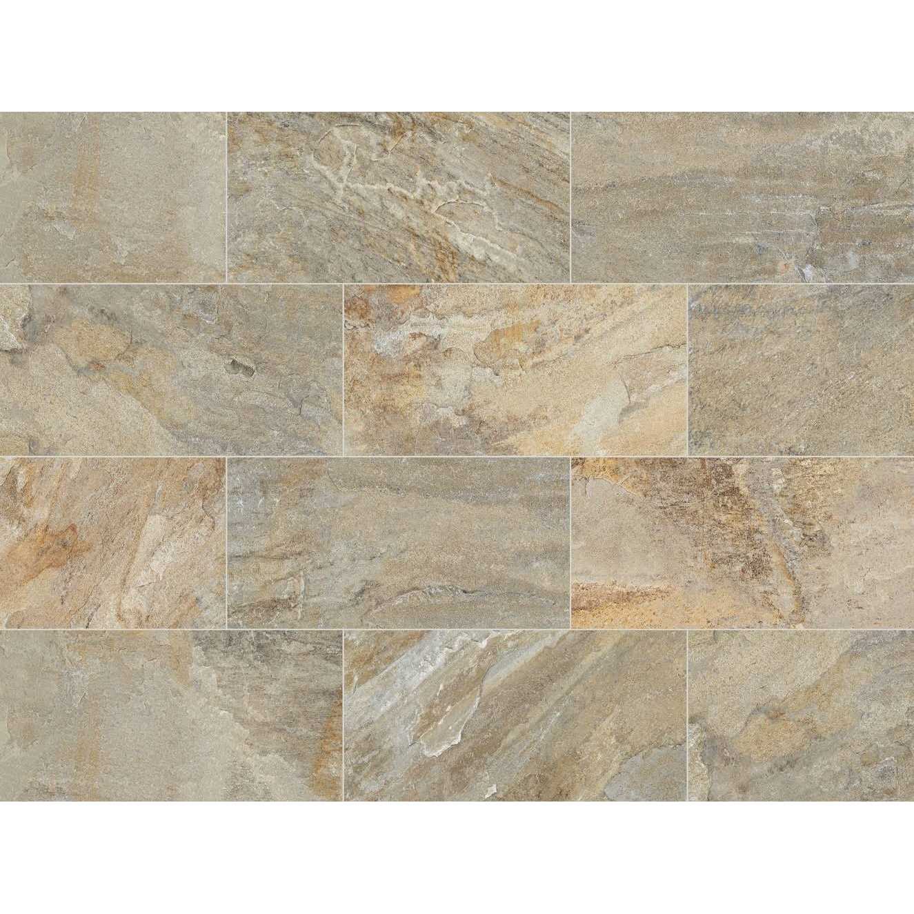 Della Torre Fiona Matte Porcelain Patterned Floor & Wall Tile 20FN08PC - Zenithce
