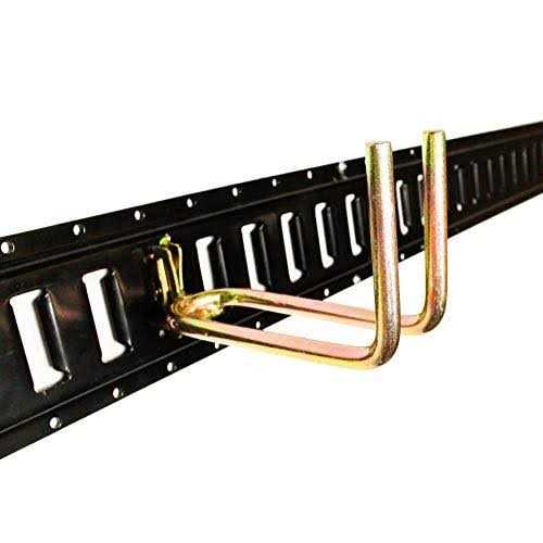 E-Track Tie-Down KIT! 4 Powder-Coated 8′ Horizontal E Track Rails - Zenithce