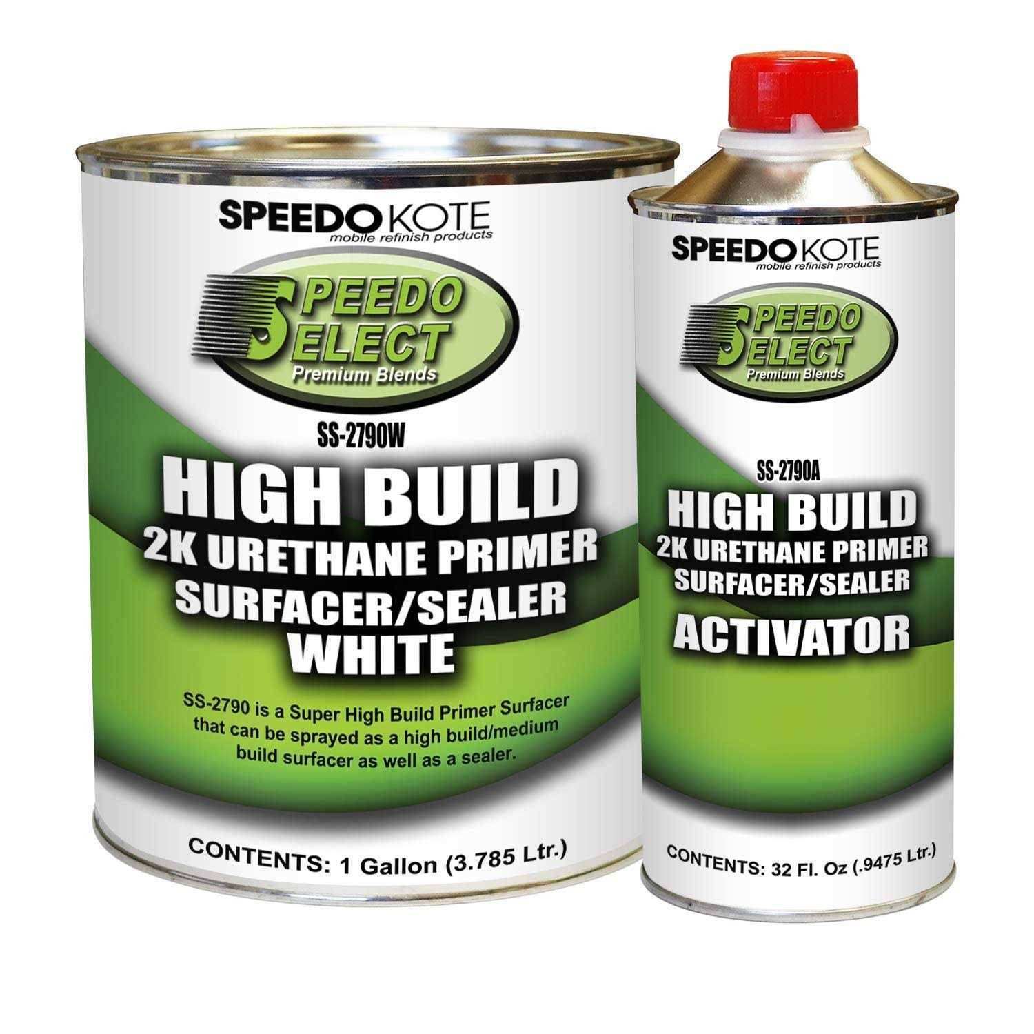 Speedokote Super Fill High Build 2K Urethane Primer - Zenithce