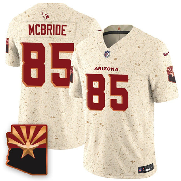 Arizona Cardinals #85 Trey McBride 2025 F.U.S.E. “Rivalries” Vapor Untouchable Limited Football Stitched Jersey - Zenithce