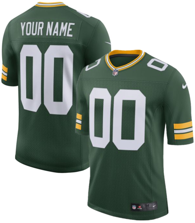 Green Bay Packers Custom Green 2025 Vapor Untouchable Limited Stitched Jersey - Zenithce