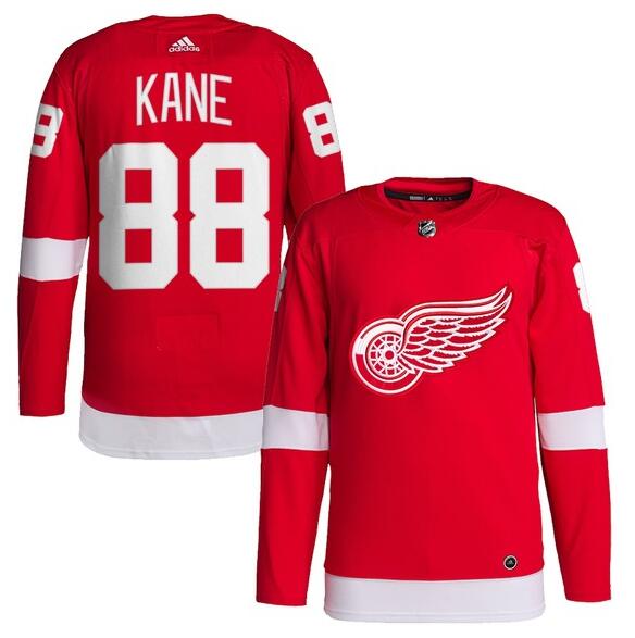 Detroit Red Wings #88 Patrick Kane Red Stitched Jersey - Zenithce