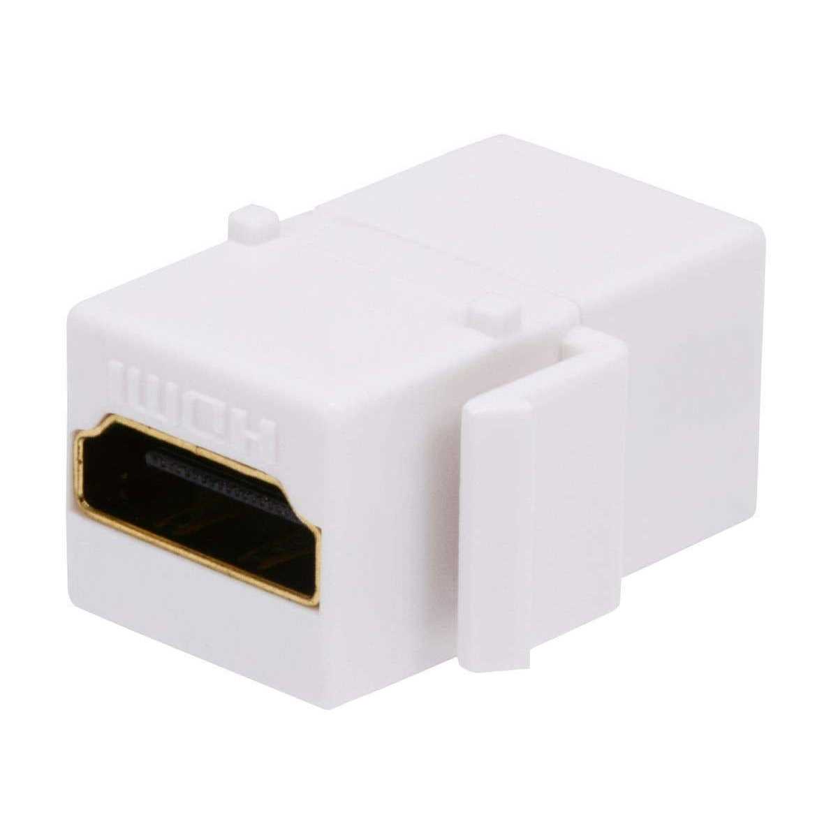 Monoprice High Quality Banana Binding Post Two-Piece Inset Wall Plate for 4 Speakers - Zenithce