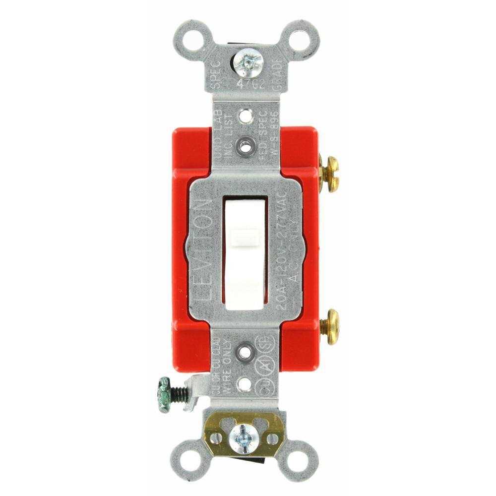 Leviton Single-Pole Toggle Switch 1221 - Zenithce