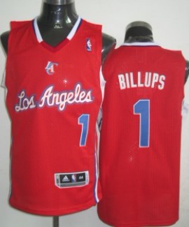 Los Angeles Clippers #1 Chauncey Billups Red Swingman Jersey - Zenithce